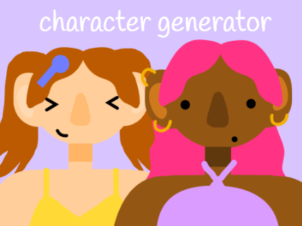 Character generator!! (girl version)