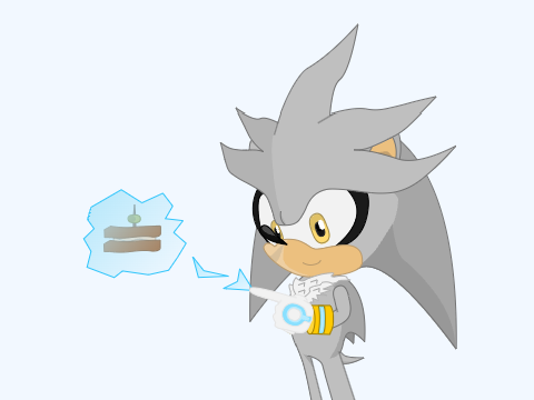 Silver and his favorite snack