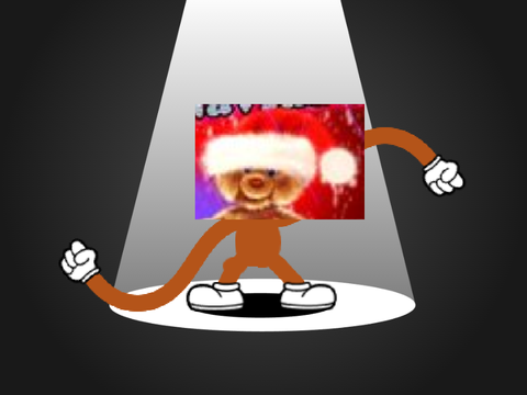 Dance, Farting Christmas Bear, Dance!