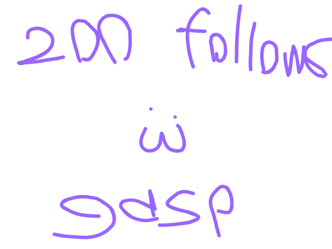 200+ FOLLOWERS ART CONTEST!!