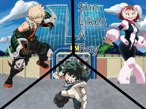 She Likes A Boy (MHA Bakugo)