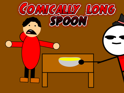 comically long spoon! (ft. @RedFedoraz)