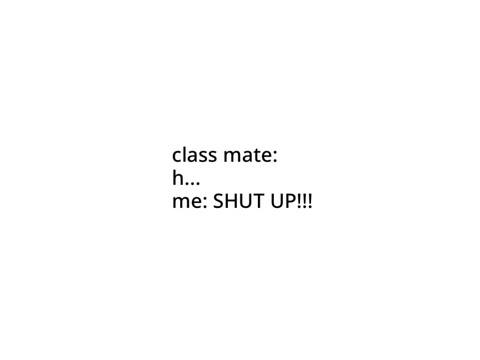 what i say the school day after a break of school
