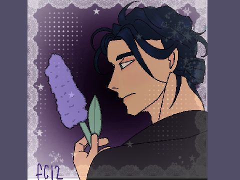 PURPLE HYaCINTH ART HEHHEHEHHE