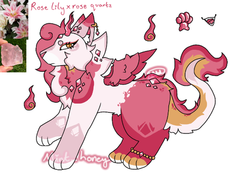 Cotae ¦¦ Rose lily x rose quartz