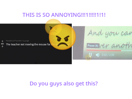 Do y'all also get this?
