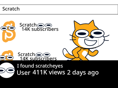 I found scratcheyes