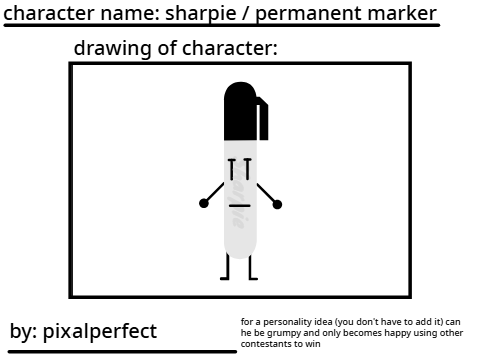 i recommended a character