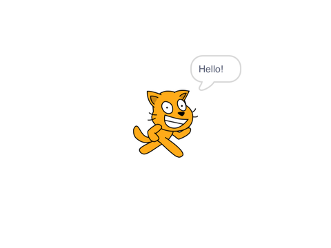 Scratch 4.0 leaked orange feline character