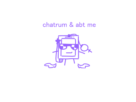 Chatroom & about me 