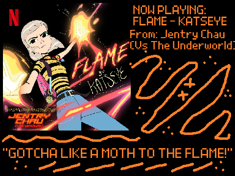 FLAME(FROM: JENTRY CHAU VS THE UNDERWORLD) - KATSEYE