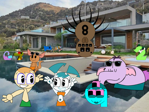 Add Yourself: Swimming At Kolton's Luxurious Mansion (1)