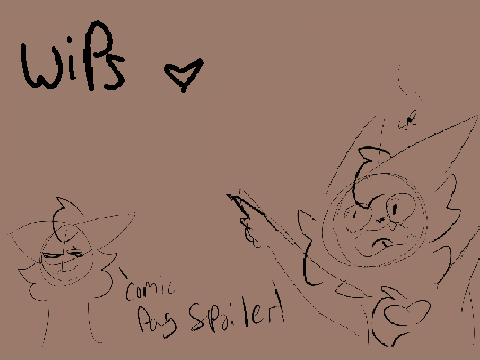DTA WIPS (+comics spoiler/wip)