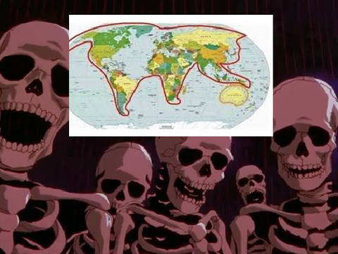 The skeletons meme templete remix