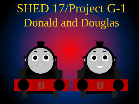 Tomy/Plarail Shed 17/Project G-1 Donald and Douglas