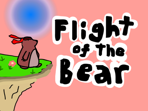 Flight of the bear but rainbow
