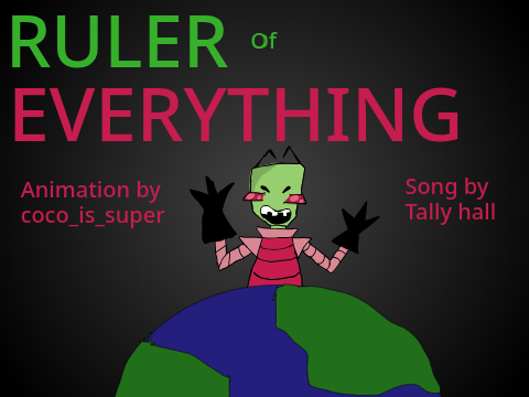 Invader Zim - ruler of everything animation 