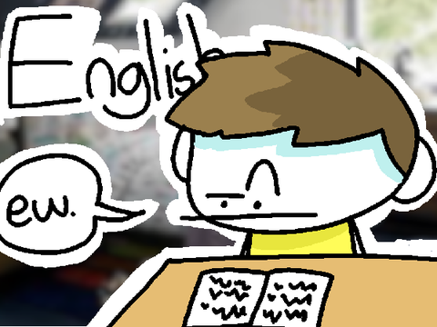 I hate english.