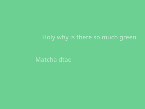 holy green