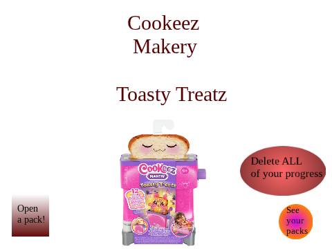 Cookeez Makery-Toasty Treatz