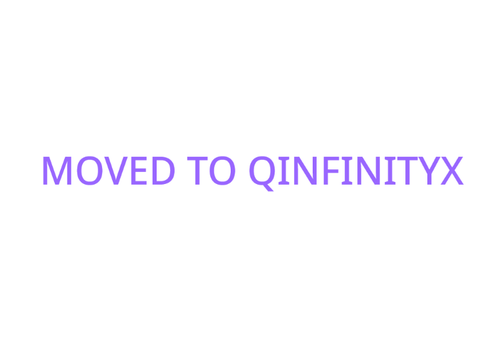Moved to @qInfinityX