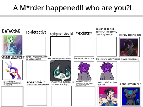 OH NO, I'M BEING BLACKMAILED ~~~ a murder happened remix 