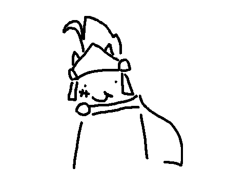 blinks at you