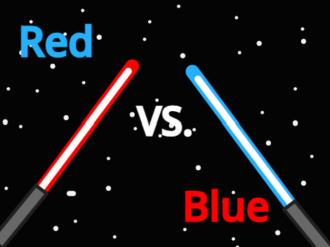 Blue vs Red, who will win??