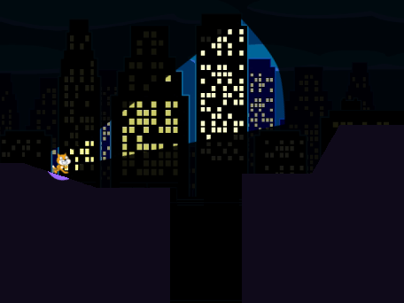 Glow in the dark parkour