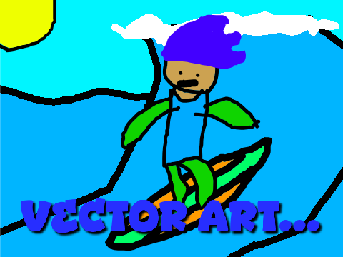 Vector Art... #all #art # Vector # Waves #water #Art #Tide