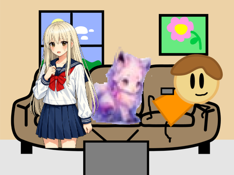 Add Yourself Watching TV 