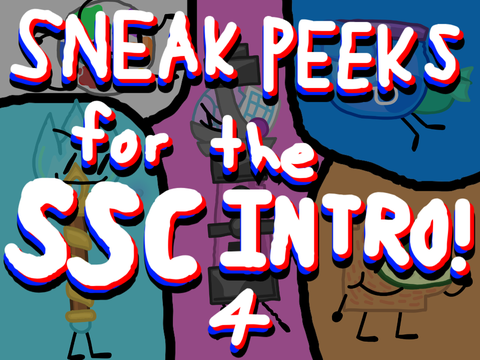 Still More SNEAK PEEKS for the New SSC INTRO!