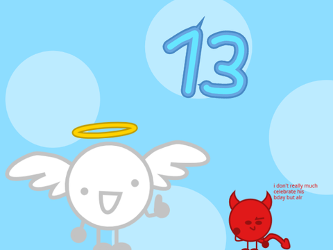 Happy 13th birthday to me!!! :3