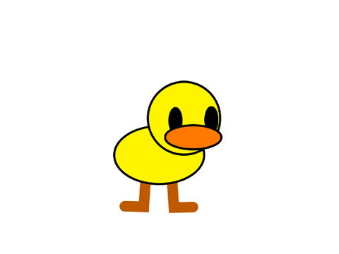 This duck's glowing!!!
