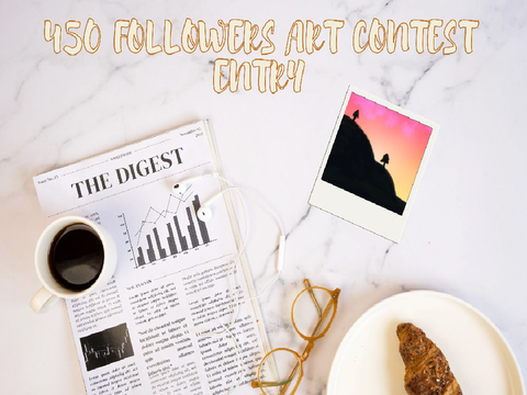 450 followers art contest entry