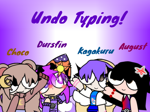 Undo Typing