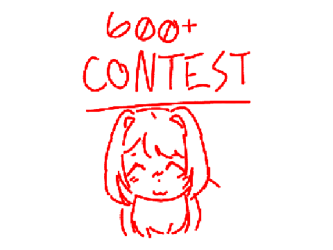 600+ CONTEST.