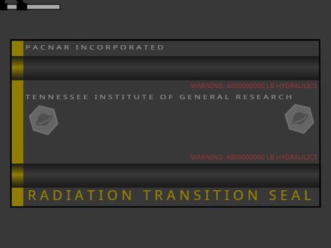 NCGSS Radiation Transition Seal