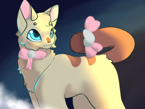AT with @SnowTheKitty