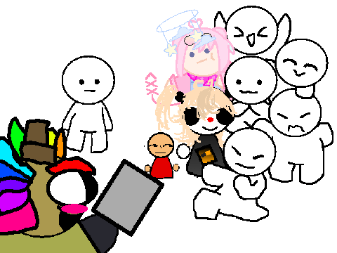 draw yourself in here!!! remix remix