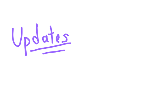 Updates
