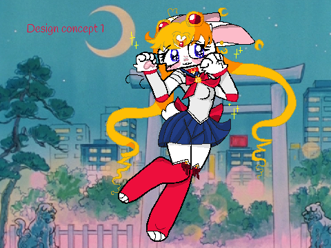 Sailor Moon as a furry!!