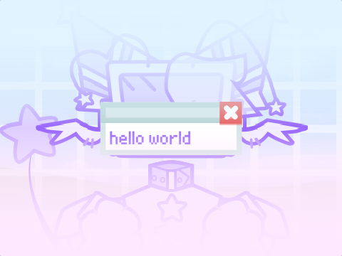 hello world (cce) (original?)