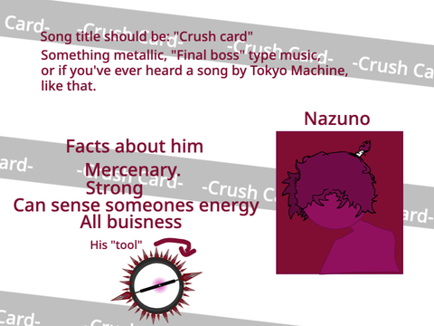 Make the song "Crush card"