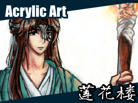 Acrylic marker art :D
