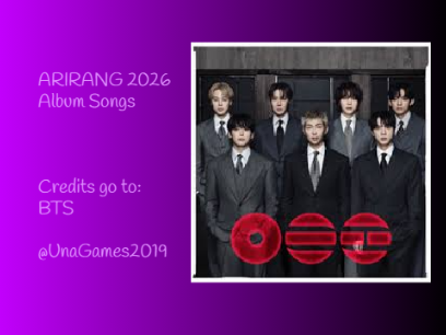 BTS Songs from ARIRANG 2026 Album 