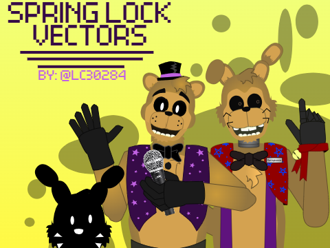 Spring-Lock DUO Custom! | FNAF:TSU #Art #Vectors