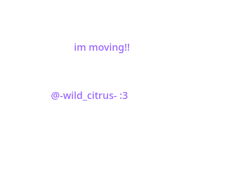 MOVED !!!