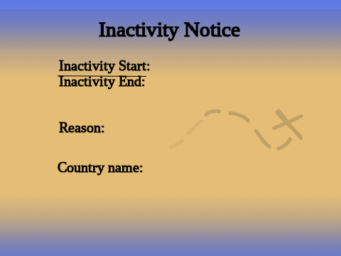 IRP5 Inactivity Notice
