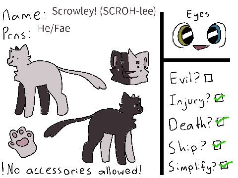 Scrowley!!! Sack of rice to Cecil :)